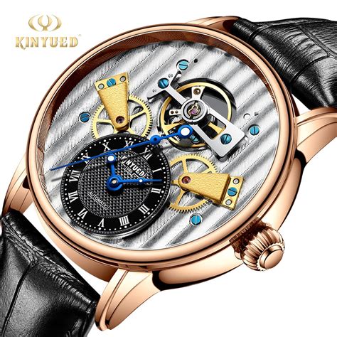 kinyued automatic watches mens fashion mechanical  kinyued official store kinyued men