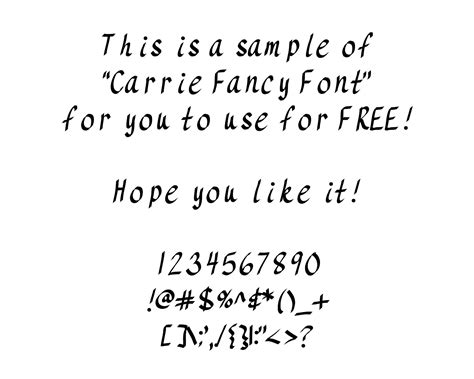 clip art  carrie teaching     freebie fonts