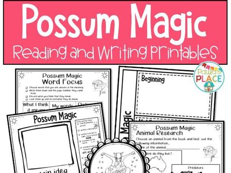 possum magic teaching resources
