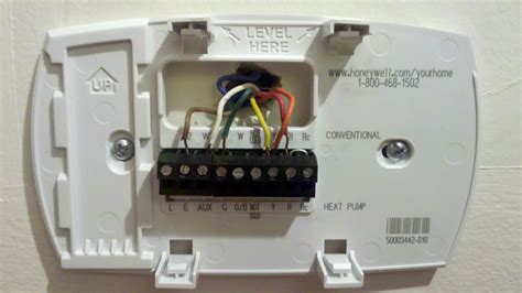 honeywell  wire thermostat wiring diagram heat
