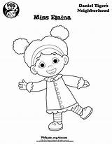 Coloring Daniel Tiger Pages Neighborhood Kids Pbs Party Sheets Colouring Birthday sketch template