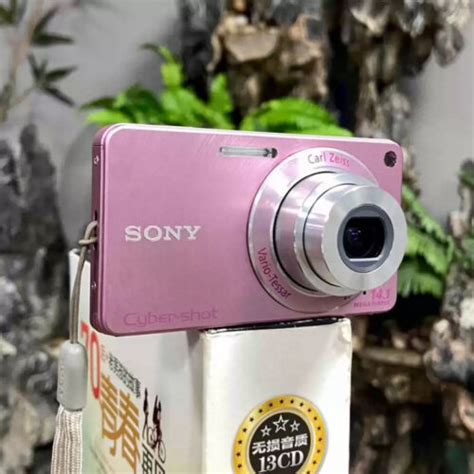 sony cyber shot dsc  digital camera  optical zoom  megapixels pink ebay