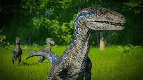 Blue Arrives In Jurassic World Evolution In The New Skin