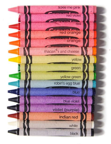 16 Count Crayola Crayons Including Indian Red What S