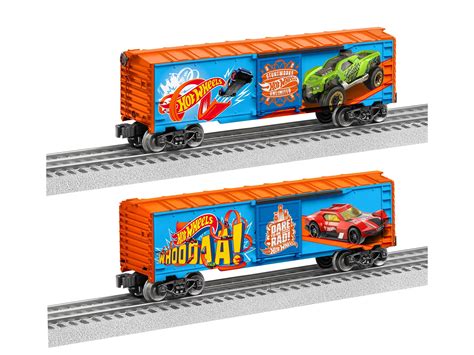 lionel hot wheels stunt works  gauge model train boxcar walmartcom walmartcom