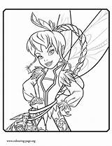 Coloring Fairy Pirate Pages Disney Fairies Fawn Colouring Tinkerbell Tinker Bell She Light Meet Movie Friend Animal Amazing Fun Also sketch template