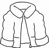 Kids Winter Coat Coloring Pages Crafts Jacket Colouring Clothes Snow Choose Board Wear sketch template