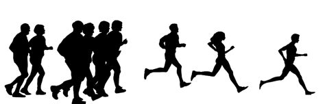 Silhouette Running Clip Art Motion Silhouette Png