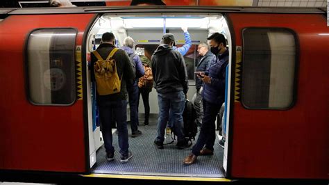 packed london tube trains are the latest symbol of the uk s confused