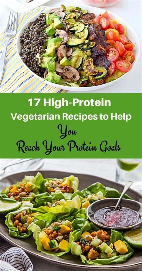 17 high protein vegetarian recipes to help you reach your protein goals
