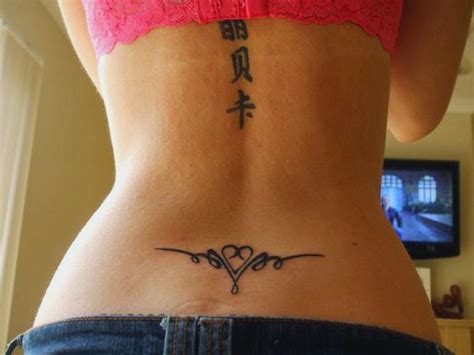 Pretty Cool Lower Back Tattoos For Girls