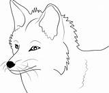 Fox Coloring Pages Face Printable Fennec Cute Baby Easy Template Color Animal Clipart Realistic Designlooter Drawings Rocks Library 705px 76kb sketch template