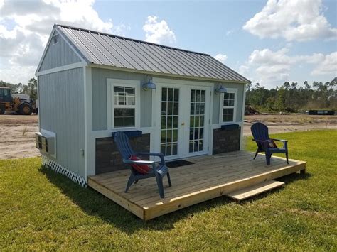 cottage shed  premium package shed  tiny house shed homes tiny house exterior