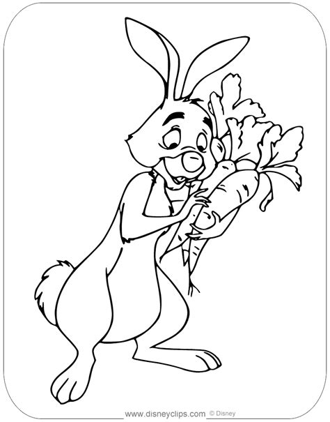 disneys rabbit coloring pages disneyclipscom