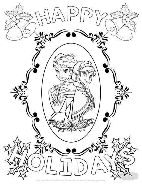 frozen sheets christmas printable coloring pages