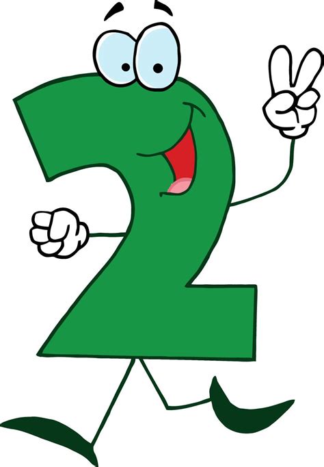 funky numbers clipart