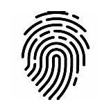 Fingerprint Vector Thumb Icon Months Ago Freepik sketch template