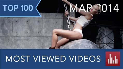 top 100 most viewed youtube videos [mar 2014] youtube