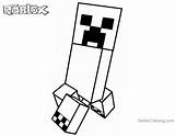 Minecraft Roblox Coloring Creeper Pages Printable Color Kids Friends Getdrawings sketch template