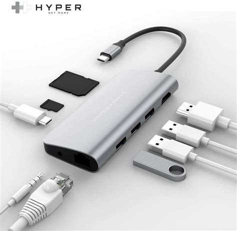 hyperdrive usb  hub adapter  ipad pro