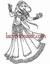 Belly Coloring Pages Dancer Dance Adult Goddess Dancers Etsy Template Dancing Printable sketch template