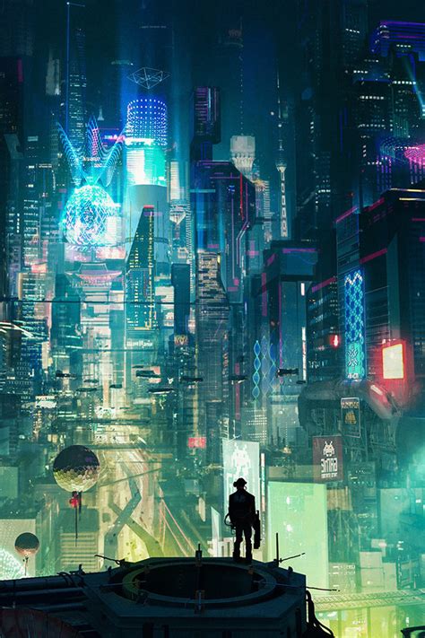 cyberpunk city rt wallpaper