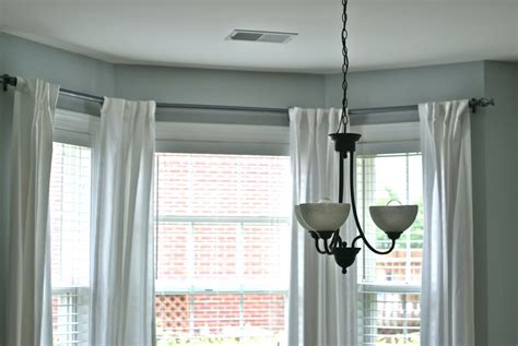 perfect curtain rods  bay windows homesfeed