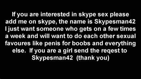 skype sex youtube