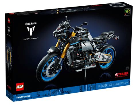 lego officially reveals  technic  yamaha mt  sp motorcycle