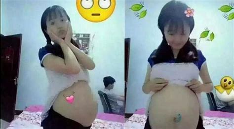 15歳の少女が妊娠⇒ 妊婦姿を自撮り。アホすぎ 魔空間にゅーす