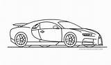 Bugatti Chiron Colouring Ausmalbilder Drawings Ausmalen Bugattichiron Dibujar Veyron Printable Deportivos Bcalpha sketch template