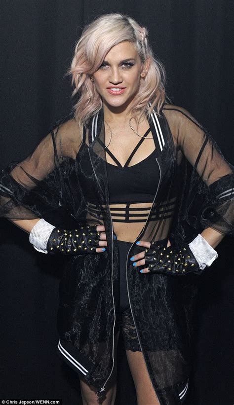 Ashley Roberts Performs In Underwear Inspired Ensemble At