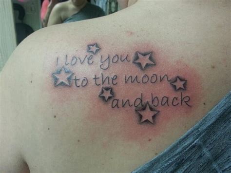 20 i love you to the moon and back tattoo ideas hative