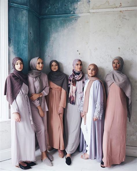 Modest Muslim Fashion Style Pastel Pale Pink Aesthetics Tumblr Mipsters