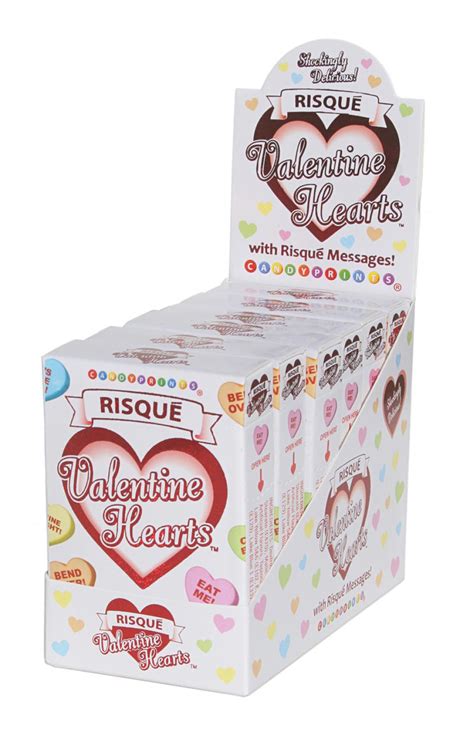 risque valentine s candy 6 count display