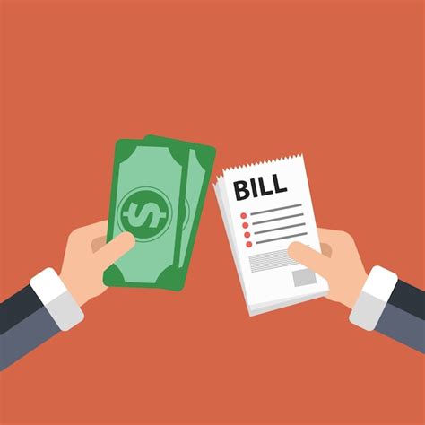premium vector paying bills concept