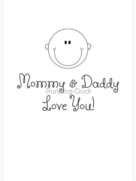 love  mommy  daddy coloring pages