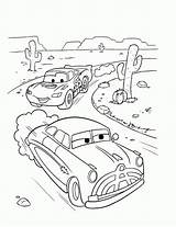 Coloring Cars Pages Pixar Disney Comments Doc sketch template