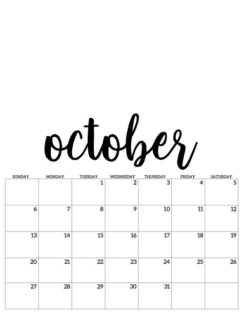 newest images october planner printable popular    ready