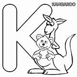 Coloring Kangaroo Cliparts Favorites Add sketch template