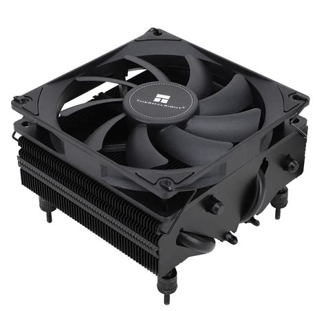thermalright outs axp  black top flow cpu cooler techpowerup