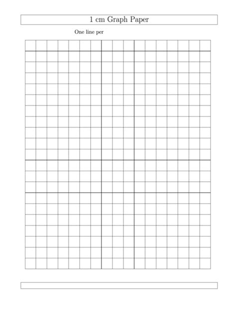 cm graph paper  black lines printable