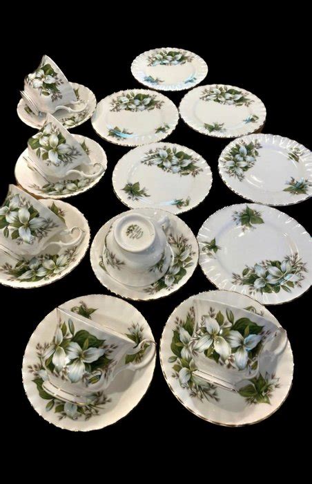 royal albert tea  coffee service  pastry dishes catawiki