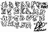 Graffiti Letters Fonts Drawing Cool Alphabet Abjad Letter Block Drawings 3d Wildstyle Fancy Tag Clipart Getdrawings Library Big sketch template