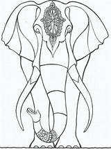 Elephant Coloring Template Pages Elefant Von Bohemian Adults Zeichnen Malen Drawing Choose Board Gemerkt Amazon sketch template