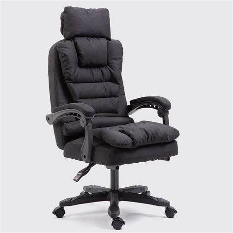 Buy Fabric Computer Chair Home Leisure Boss Chair Head Rest Pillow Can