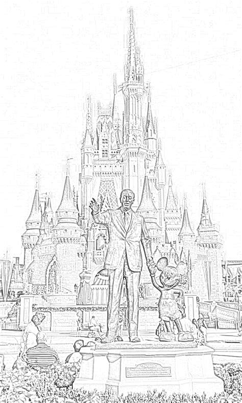 walt disney world coloring pages   mickey mouse coloring walt