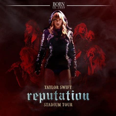 taylor swift reputation stadium tour poster
