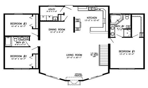 image result  single story cabin floor plans modular home floor plans  house plans