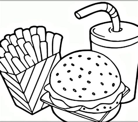 printable coloring page sheets food coloring pages cute coloring